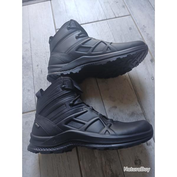 Chaussure haix Black eagle tactical 2.0 gtx mid/Black en 43