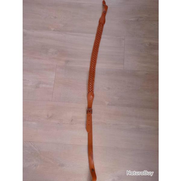 Bretelle cuir tress�