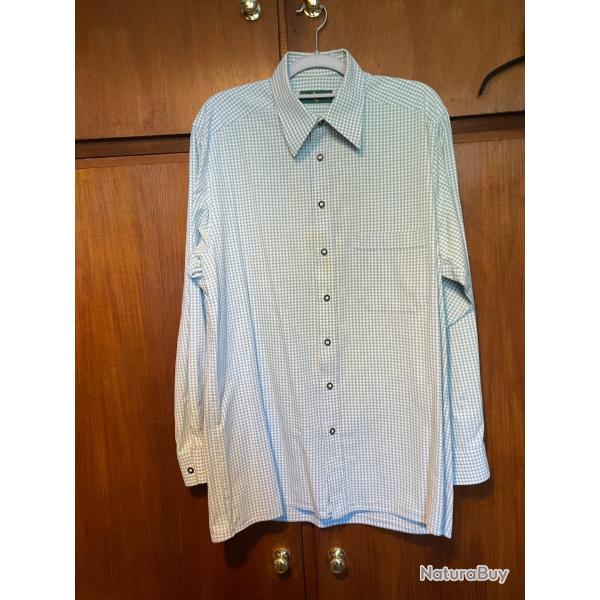 Chemise traditionnelle allemande en lin