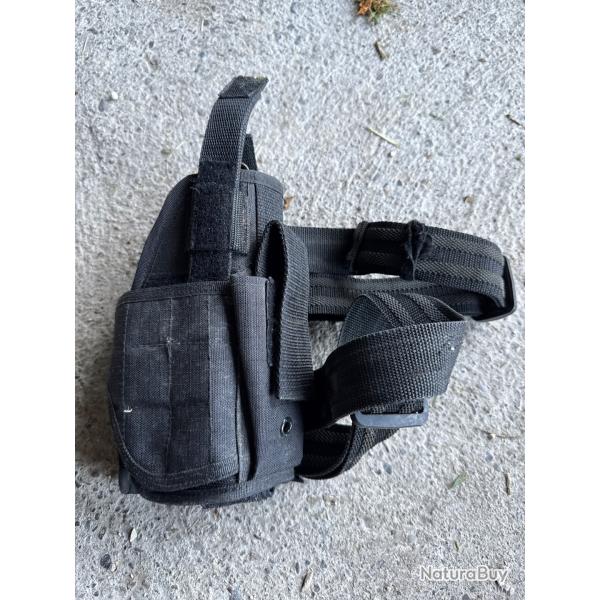 Holster universel de cuisse couleur noir