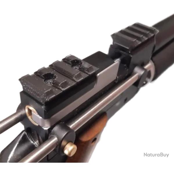 Kit de conversion double rail picatinny pour pistolet PP750 Snowpeak / Artemis