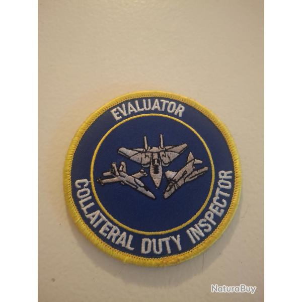 Patch united state us air force �valuator collateral duty inspector .