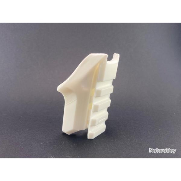 Repose Pouce Glock17 Gen 5 avec Rail Picatinny (coloris au choix)