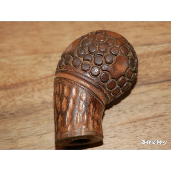 Pommeau de canne pe en bambou