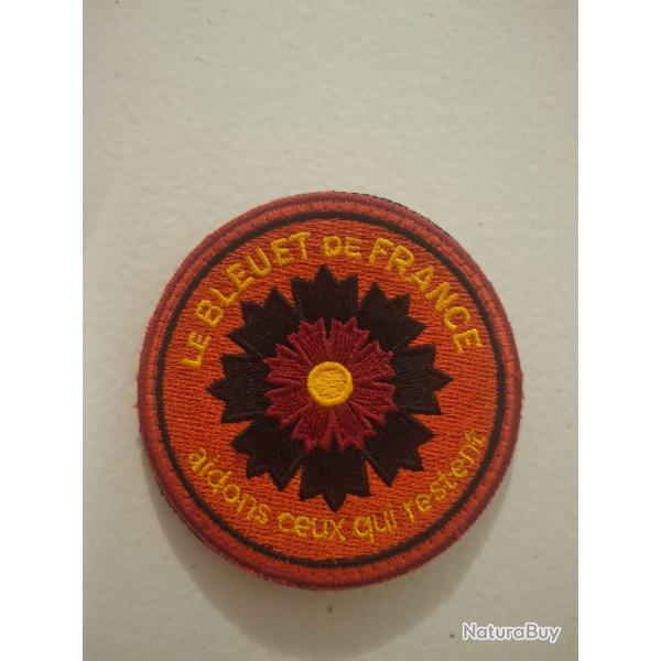 Patch op�ration le bleuet de France. Rouge