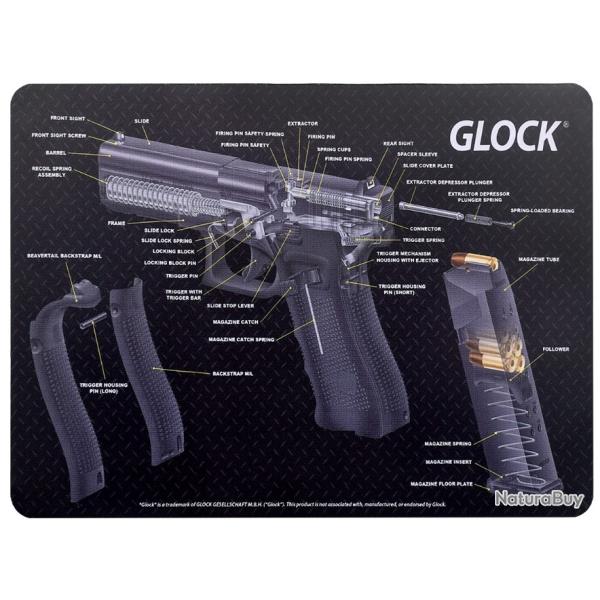 Tapis de nettoyage Glock 3D