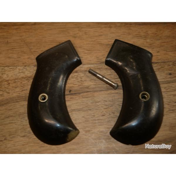 Plaquettes de COLT LIGHTNING 1877 avec leur vis trs patines