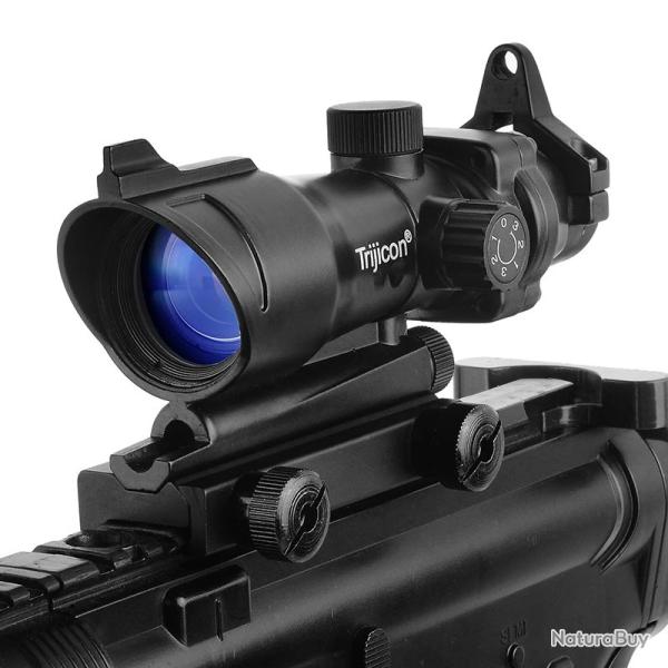 Lunette de Vise  Point Rouge 1x32 Optique Tactique rouge/vert Carabine ou Pistolet Airsoft Rail