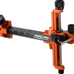 AVALON - Viseur CLASSIC CARBON DROITIER (RH) NOIR ET ORANGE