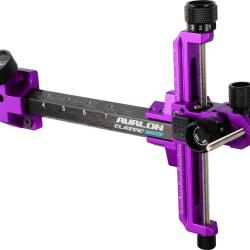 AVALON - Viseur CLASSIC CARBON GAUCHER (LH) NOIR ET VIOLET
