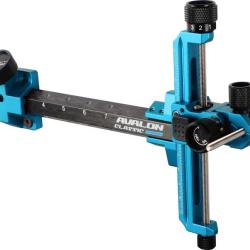 AVALON - Viseur CLASSIC CARBON DROITIER (RH) NOIR ET TURQUOISE