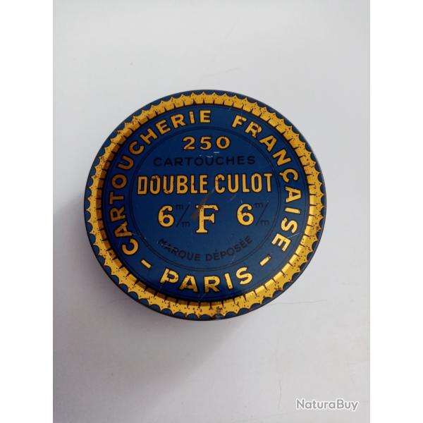 Boite de Cartouches " Cartoucherie Franaise Paris , Double Culot 6F6 " avec cartouches CF et CF22
