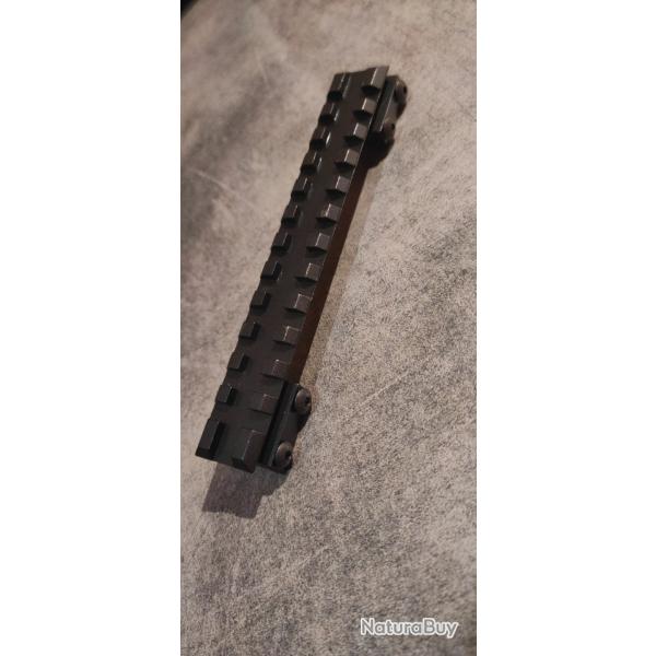 Rail picatinny acier CZ 557