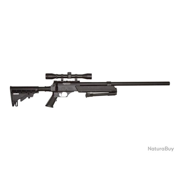 Urban Sniper Spring avec lunette et bipied - Noir - ASG