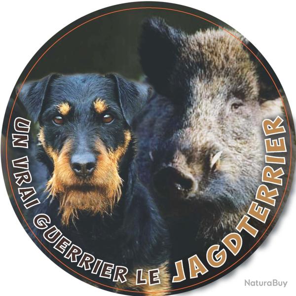 Autocollants Jagd Terrier Sanglier