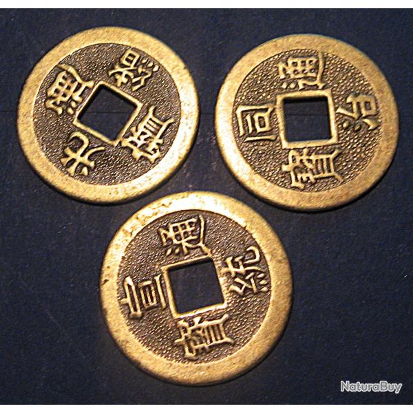 chine  3 pieces  Shuen-tung  (1909-1911) cash