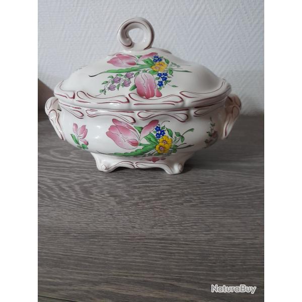 SOUPIERE/LEGUMIER FAIENCE LUNEVILLE "REVERBERE"