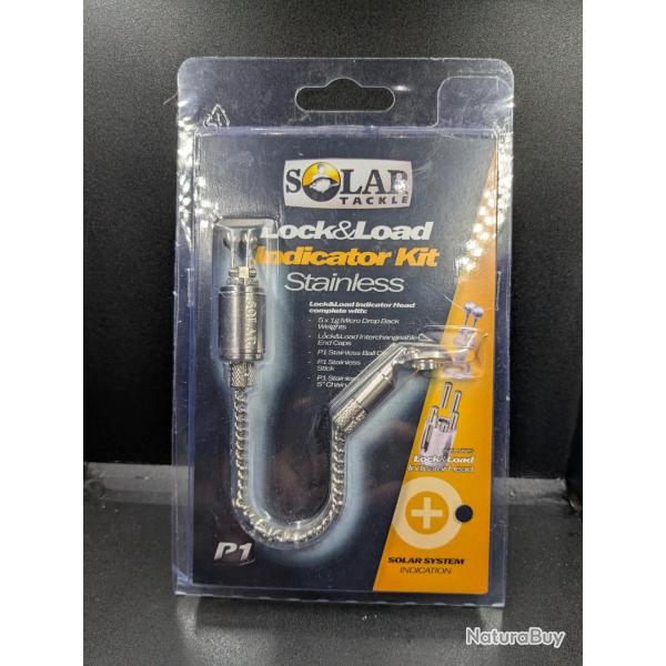 Lot 274 / SOLAR TACKLE /indicateur kit STAINLESS