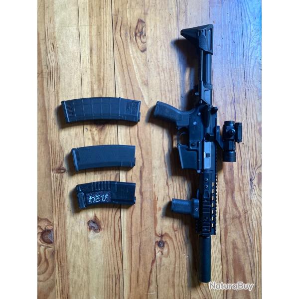 Airsoft AR15/M4 SA-E12-PDW specna arms