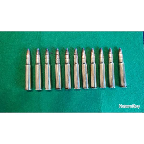 11 cartouches calibre 8x57 JRS Sellier et Bellot
