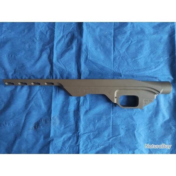 CHASSIS MDT LSS LONG ACTION REMINGTON 700 DROITIER NOIR/CLONES