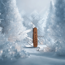 Victorinox Climber Wood, 91 mm, Winter Magic Limited Edition 2025