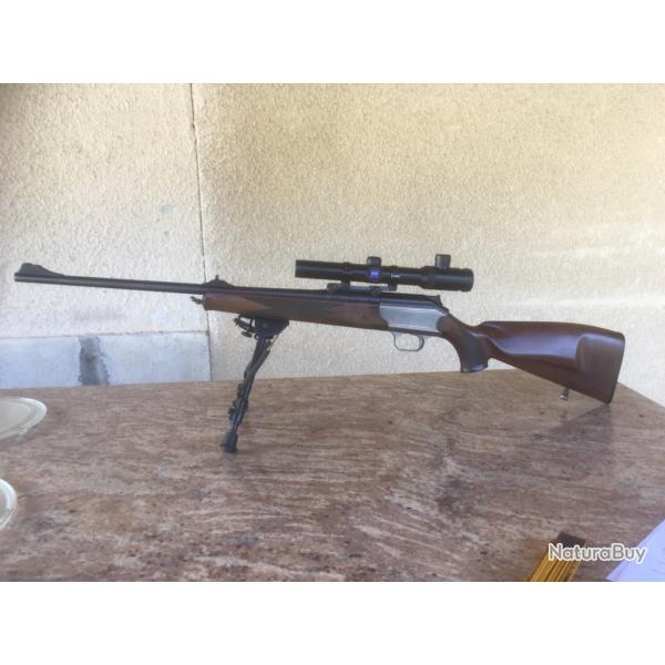 Carabine BLASER R93 - Cal 7x64  avec lunette ZEISS Varipoint V:1,1-4x24 et Bipied Harris