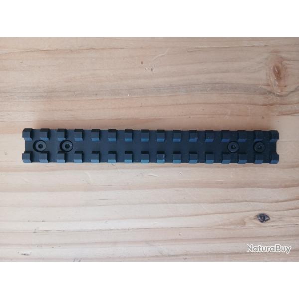 Rail picatinny Ruger gunsite scout