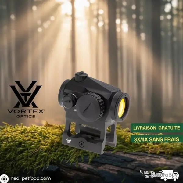VORTEX Optics CROSSFIRE Red Dot LIVRAISON OFFERTE