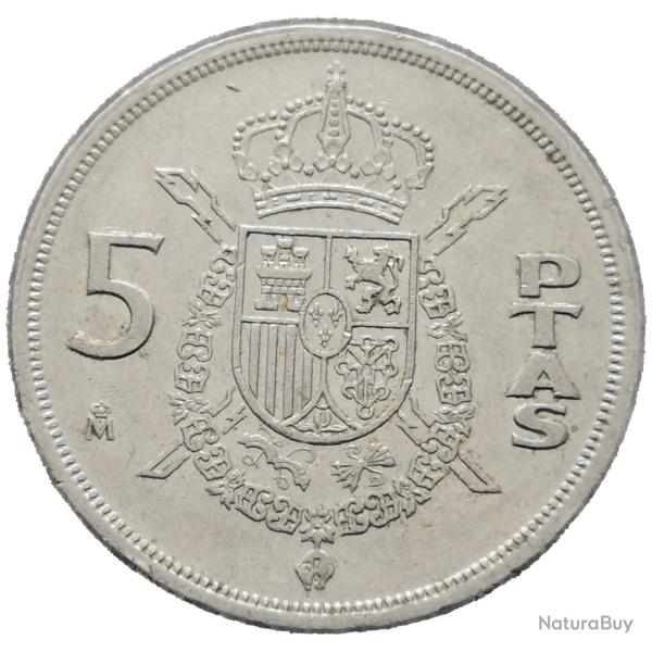 Monnaie Espagne - 1983 - 25 pesetas Juan Carlos M Couronn� (Grade : TB)  -Ref N0024