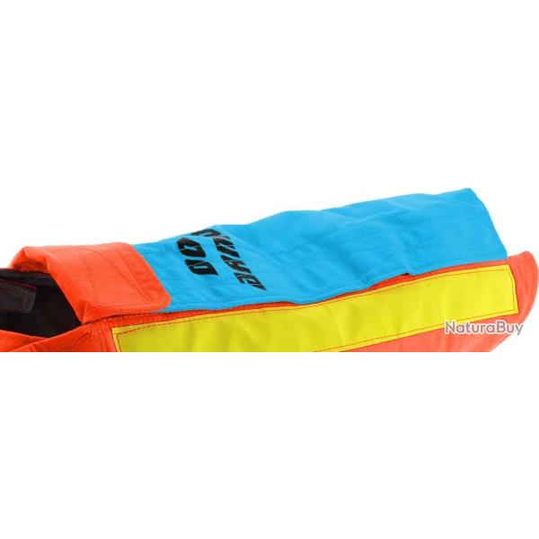 Canihunt kit rabat dorsal interchangeable pour Dog Armor V2 55 jaune