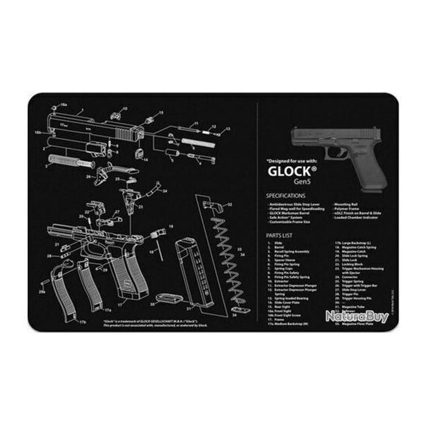 Tapis de nettoyage GLOCK Gen 5