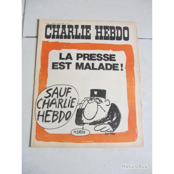 Charlie Hebdo N63 de 1972