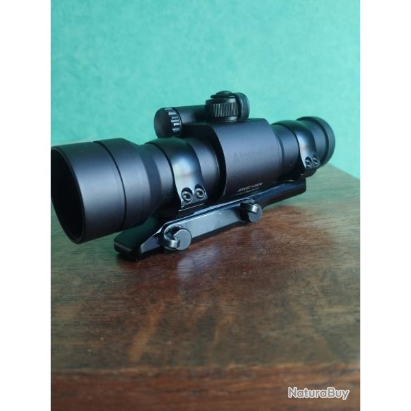 point rouge aimpoint 9000 sc 4 MOA sur montage MAK pour bande queue d'aronde de 11 mm (express)