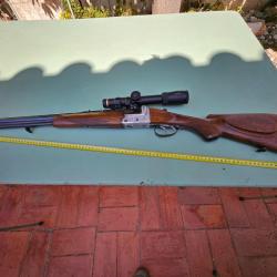 mixte Krieghoff combin&eacute; 16X70 et 7X57 R et 222 RM