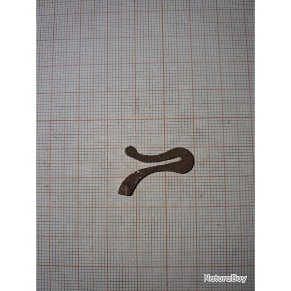 Ressort  double pour pistolet  ancien 12