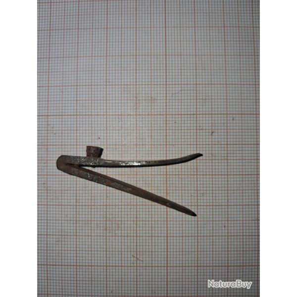 Ressort  double pour pistolet  ancien 14