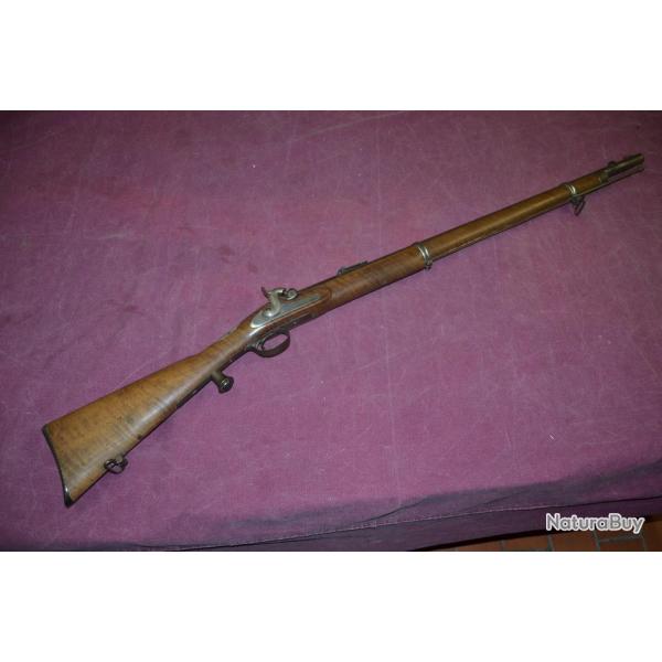 carabine prix de tir militaire type zouaves sur le mod�le BSA avec plaque en argent