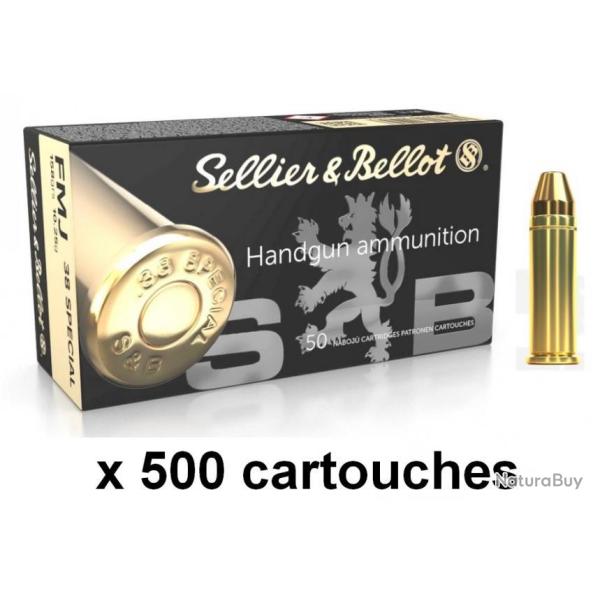SELLIER BELLOT cal.38 Sp�cial FMJ /500