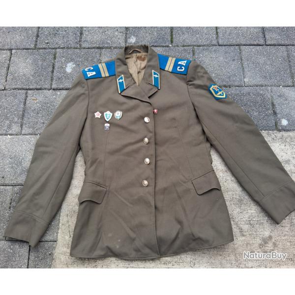 AUTHENTIQUE VESTE SERGENT JUNIOR ARMEE DE L'AIR/AVIATION SOVIETIQUE