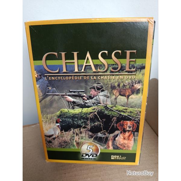 Coffret 5 dvd chasse