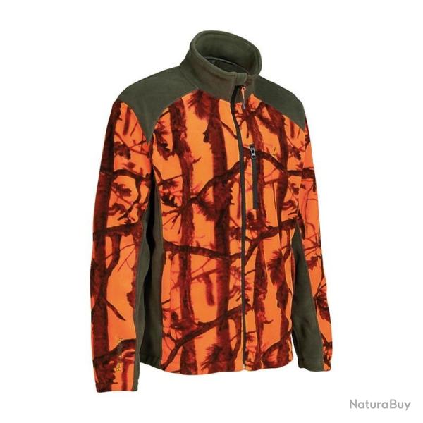 Percussion Blouson Polaire Chasse Ghost Camo M