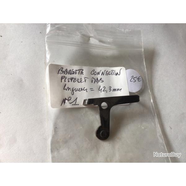 VENDU PAR LE-CUIRASSIER N 1  BARETTE DE CONNECTION PISTOLET MAB LONGUEUR 42,3 MM