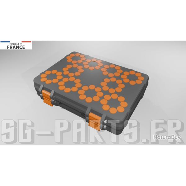 Boite chargement + 10 Moon Clips pour revolver **Smith&Wesson 929 8 coups en 9MM**