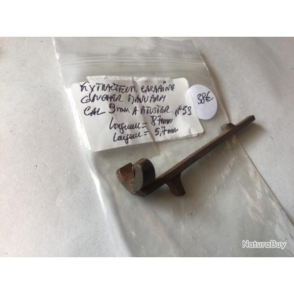 VENDU PAR LE-CUIRASSIER N53 EXTRACTEUR POUR CARABINE GAUCHER MANU ARM CAL 9 MM