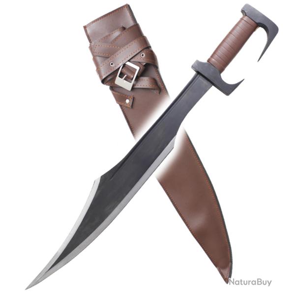 300 - Epee Leonidas Spartiate Sabre Spartan Black Glaive DB-300B Repliksword