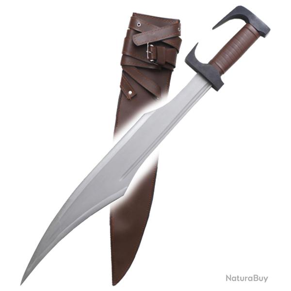 300 - Epee Leonidas Spartiate Sabre Spartan Silver Glaive DB-300 Repliksword