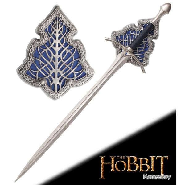 Le Hobbit - Glamdring epee taille reelle Gandalf + Plaque NN1245 Repliksword