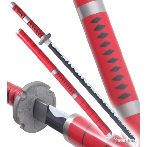 One Piece Katana Kitetsu Lame en Mousse Roronoa Zoro Epee Latex Sabre Repliksword