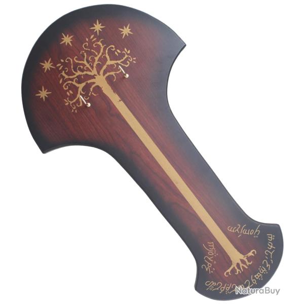 Presentoir en Bois Epee Support Mural Epee Plaque Murale Repliksword